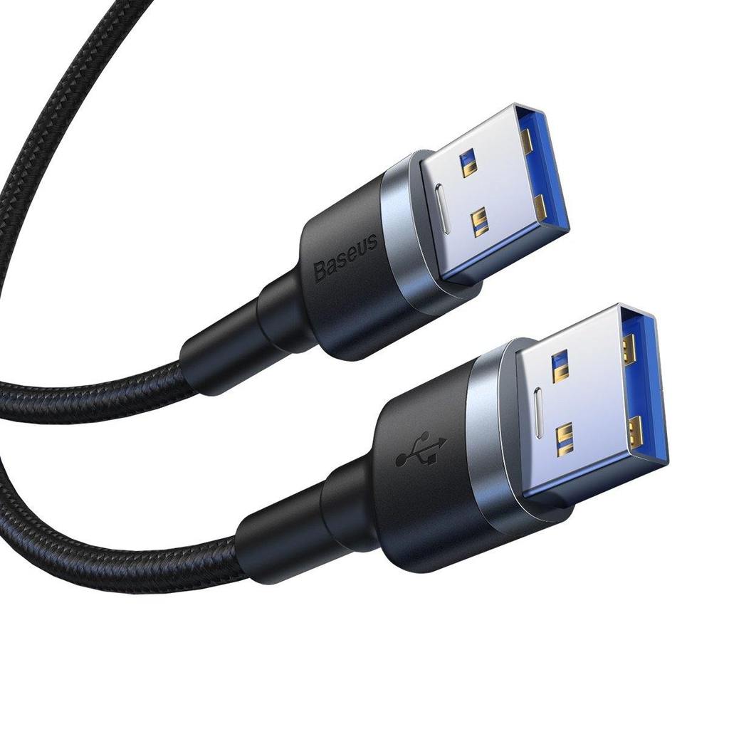 Cable Extensor USB 3.0 Macho a USB 3.0 Macho 1M Baseus Negro – imagen 2