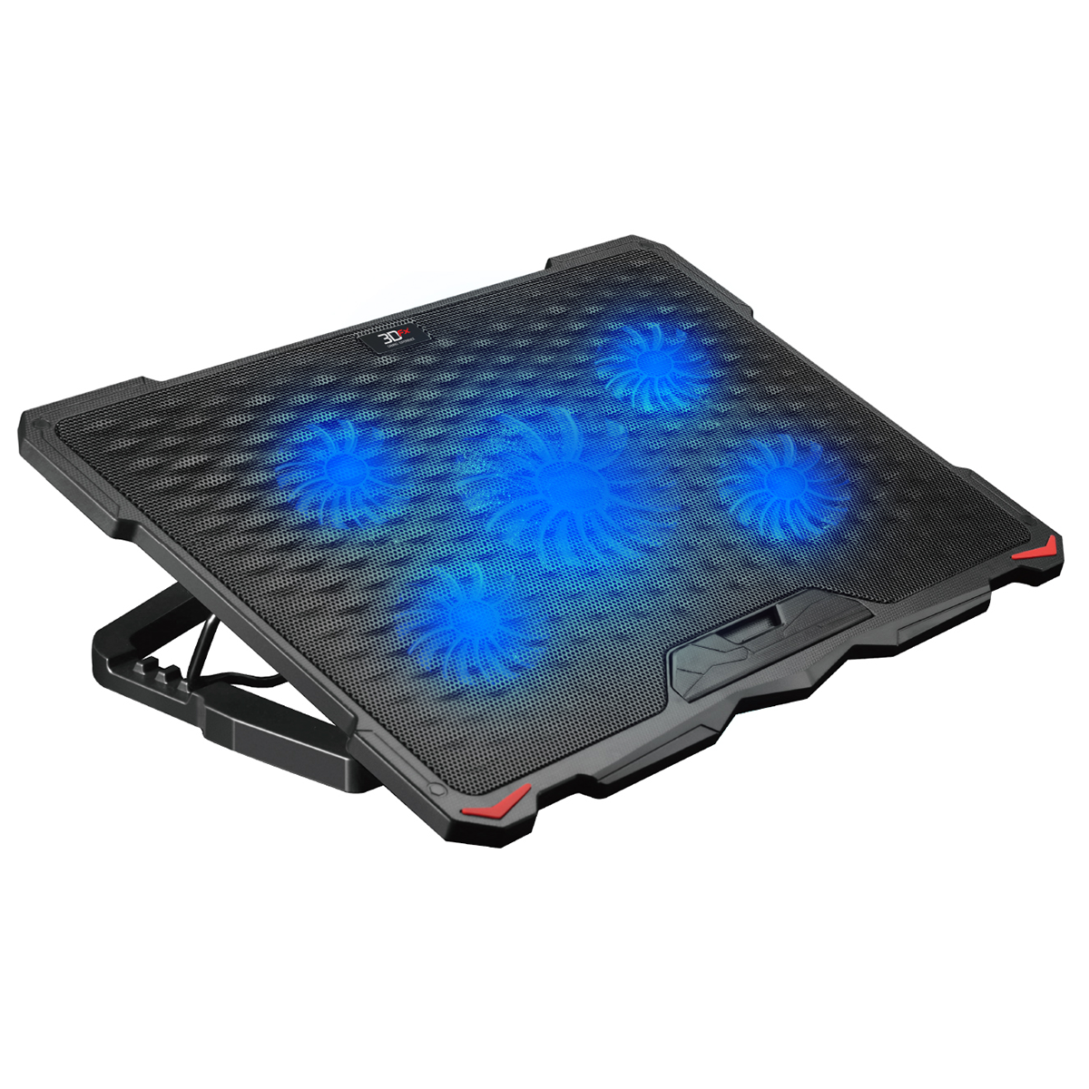 Ventilador Notebook Gamer 3DFX Five Fan 12 Negro