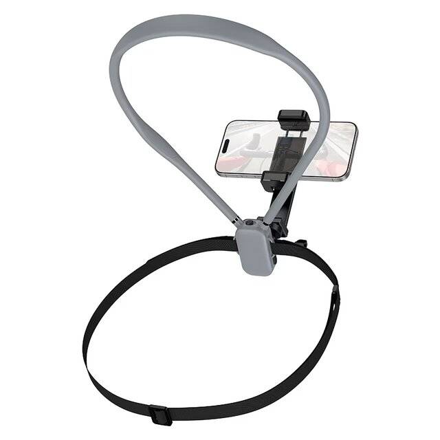 Soporte Para Cuello Hoco K30 Smartphones Camaras Ciclismo Streaming Negro – imagen 4