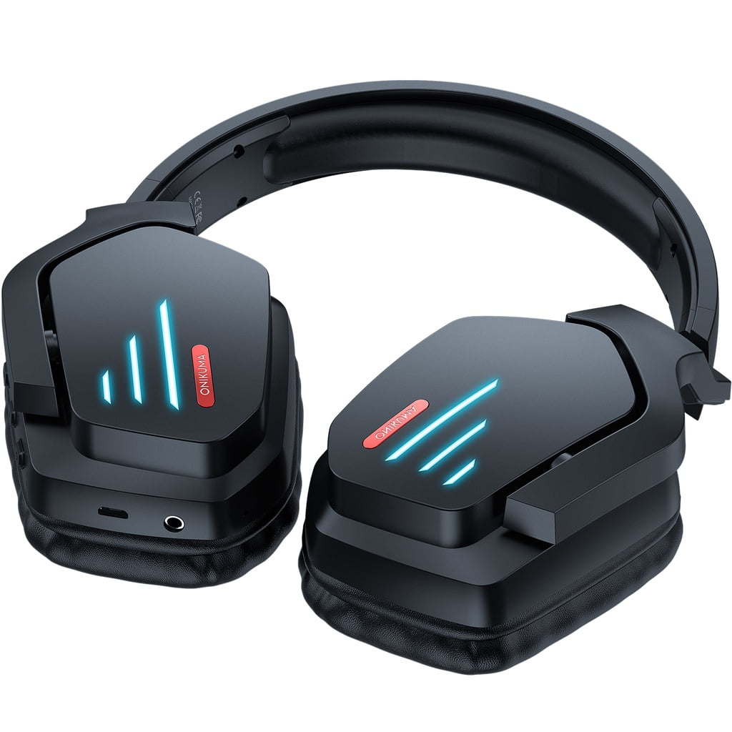 Audifonos Gamer Bluetooth Onikuma B60 Pc Mac Smartphone Negro – imagen 2