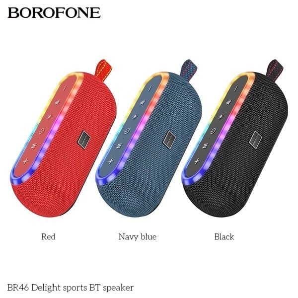 Parlante Inalambrico Bluetooth Borofone Br46 Fm Usb Tws Azul – imagen 2