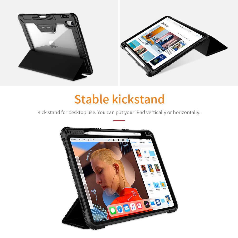 Apple Ipad Pro 112018 Bumper Leather Carcasa Flip Premium – imagen 3