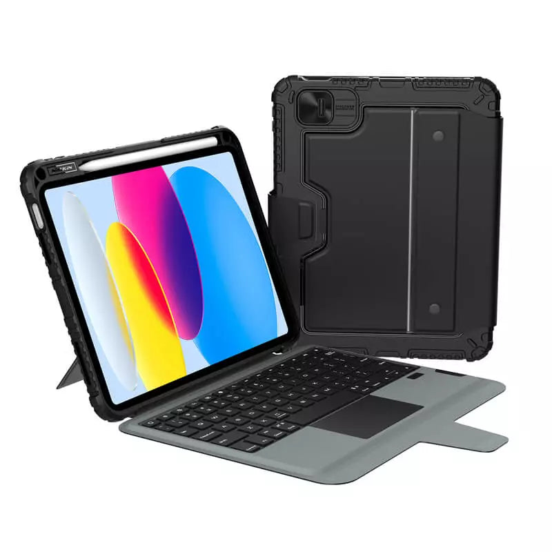 Carcasa Nillkin Con Teclado Retroiluminado Para Ipad 11 A16 2025