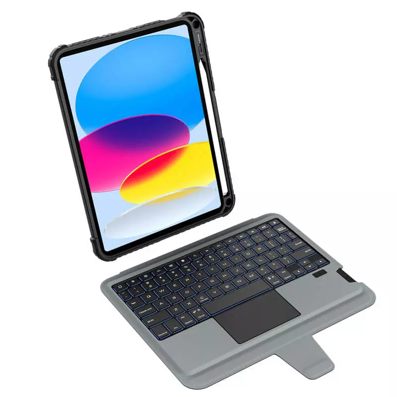 Carcasa Nillkin Con Teclado Retroiluminado Para Ipad 11 A16 2025 – imagen 2