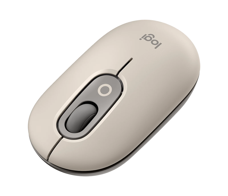 Mouse Inalambrico Logitech Pop Con Funcion Emojis Cafe – imagen 3