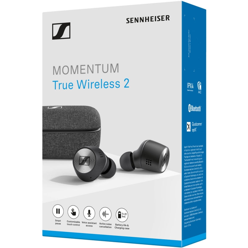 Audifonos Bluetooth Sennheiser Momentum True Wireless 2 Negro – imagen 5