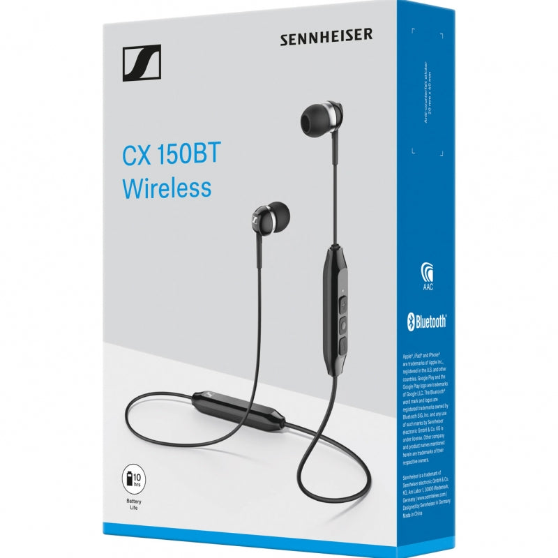 Audífonos Bluetooth Sennheiser CX 150Bt Negro – imagen 3