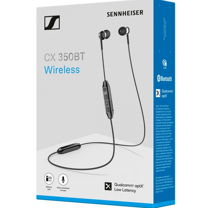 Audifonos Bluetooth Sennheiser CX 350Bt Negro – imagen 3