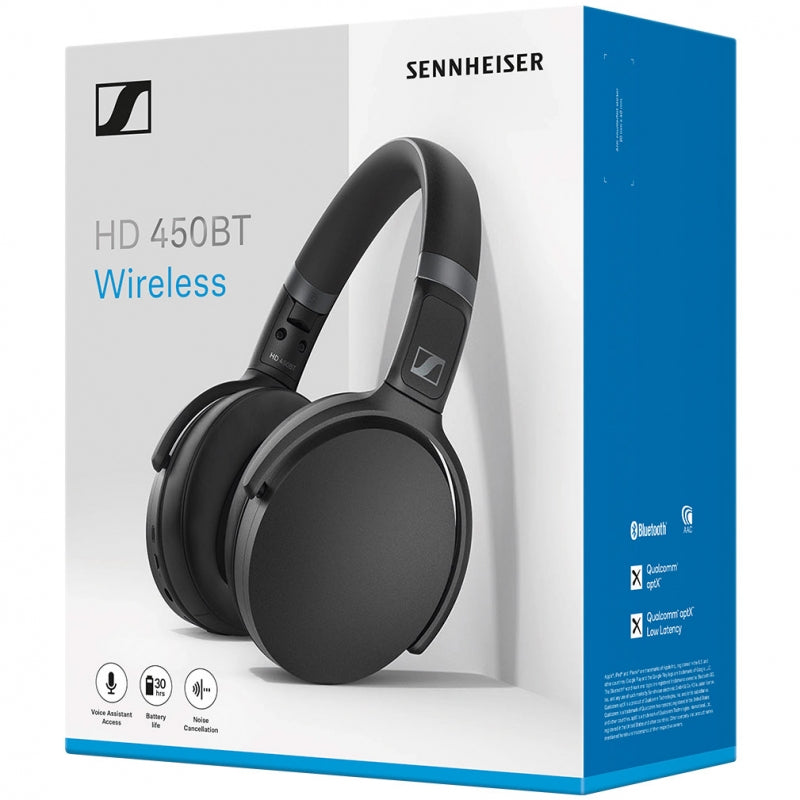 Audifonos Bluetooth Sennheiser HD 450Bt Negro – imagen 4