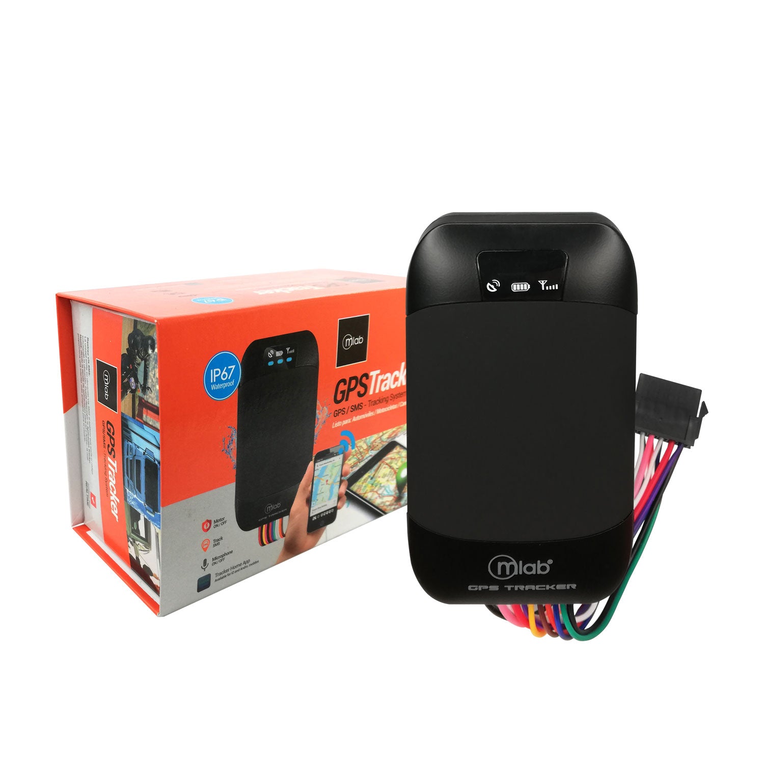 Gps Para Vehículos Tracker 303f Gps Gprs Waterproof 8064 Negro – imagen 4