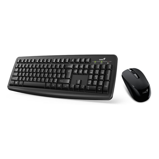 Kit Genius Teclado Y Mouse Wireless KM-8100 Negro
