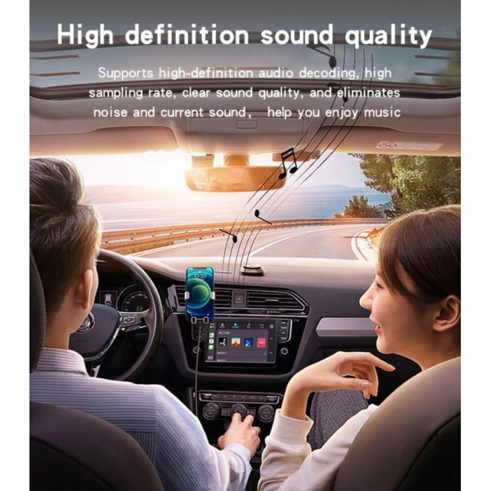 Receptor y Transmisor De Audio Bluetooth Yesido Yau40 Negro – imagen 3