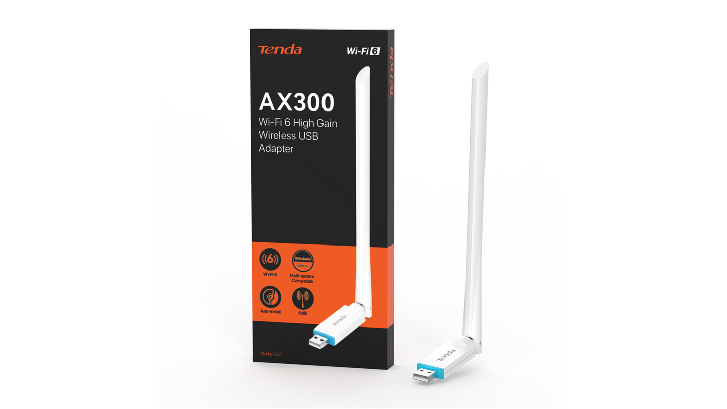 Antena Tenda U2 Adaptador Wi-fi Usb Mini Inalambrico Blanco – imagen 3