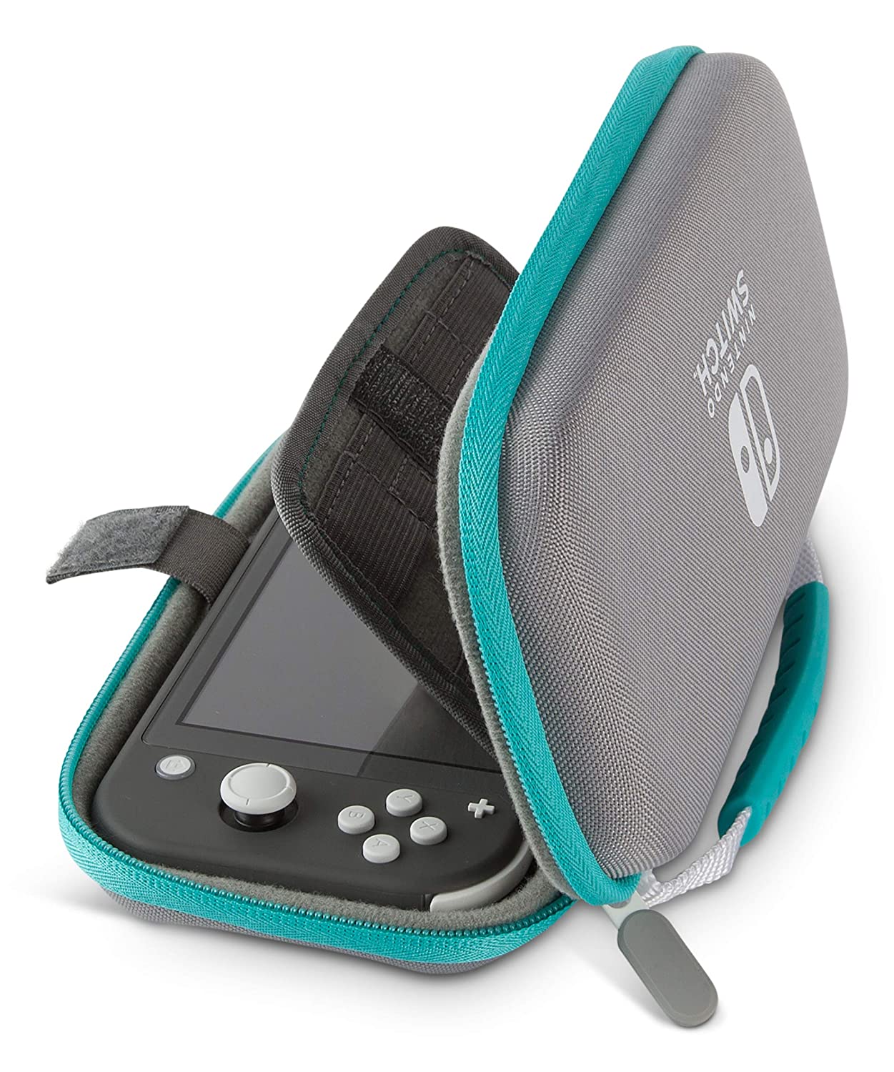 Bolso Protector Powera Nintendo Switch Lite Gris Celeste – imagen 4