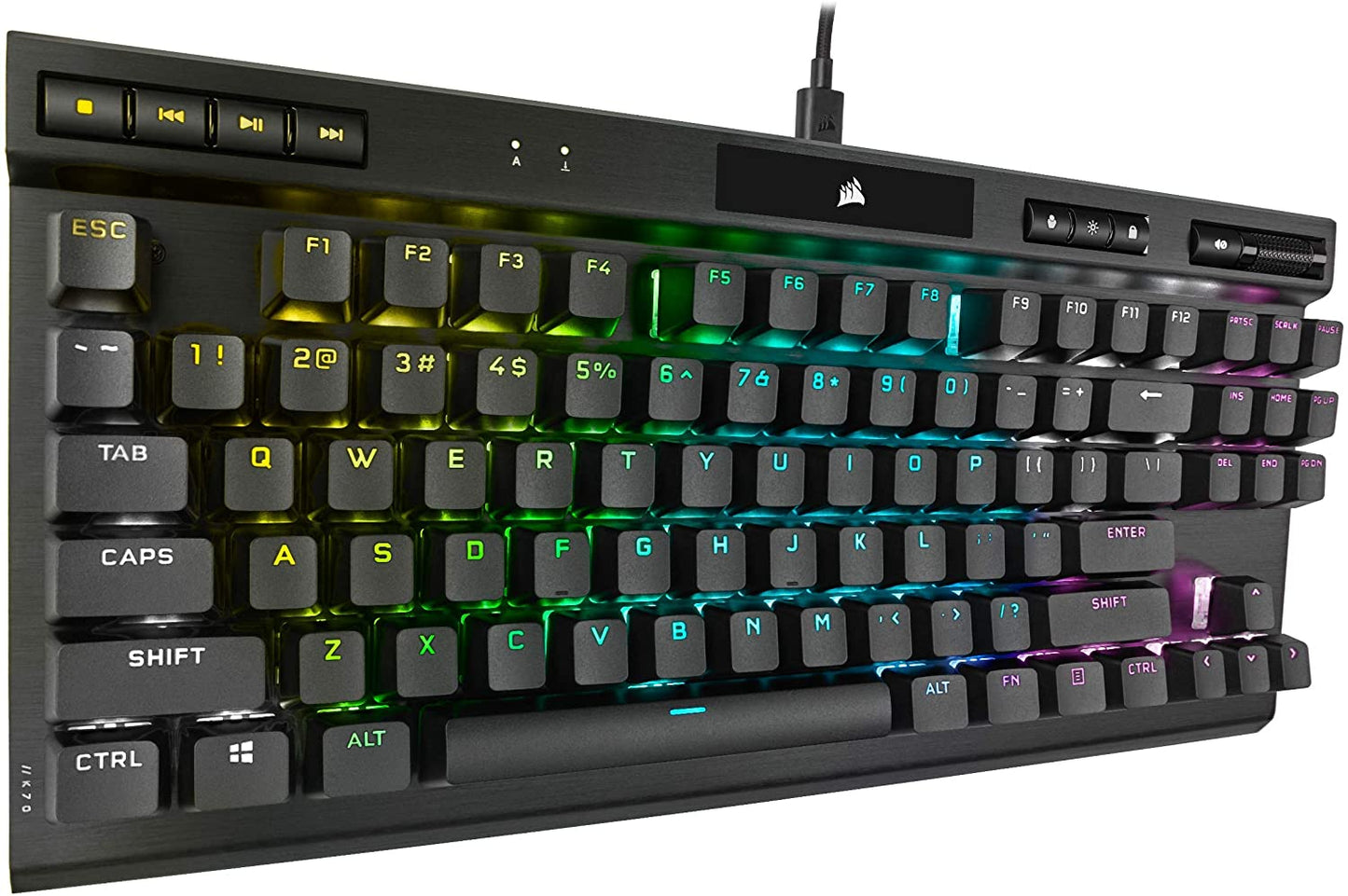 Teclado Gamer Mecánico Corsair K70 Pro TKL Champion Series Negro – imagen 5