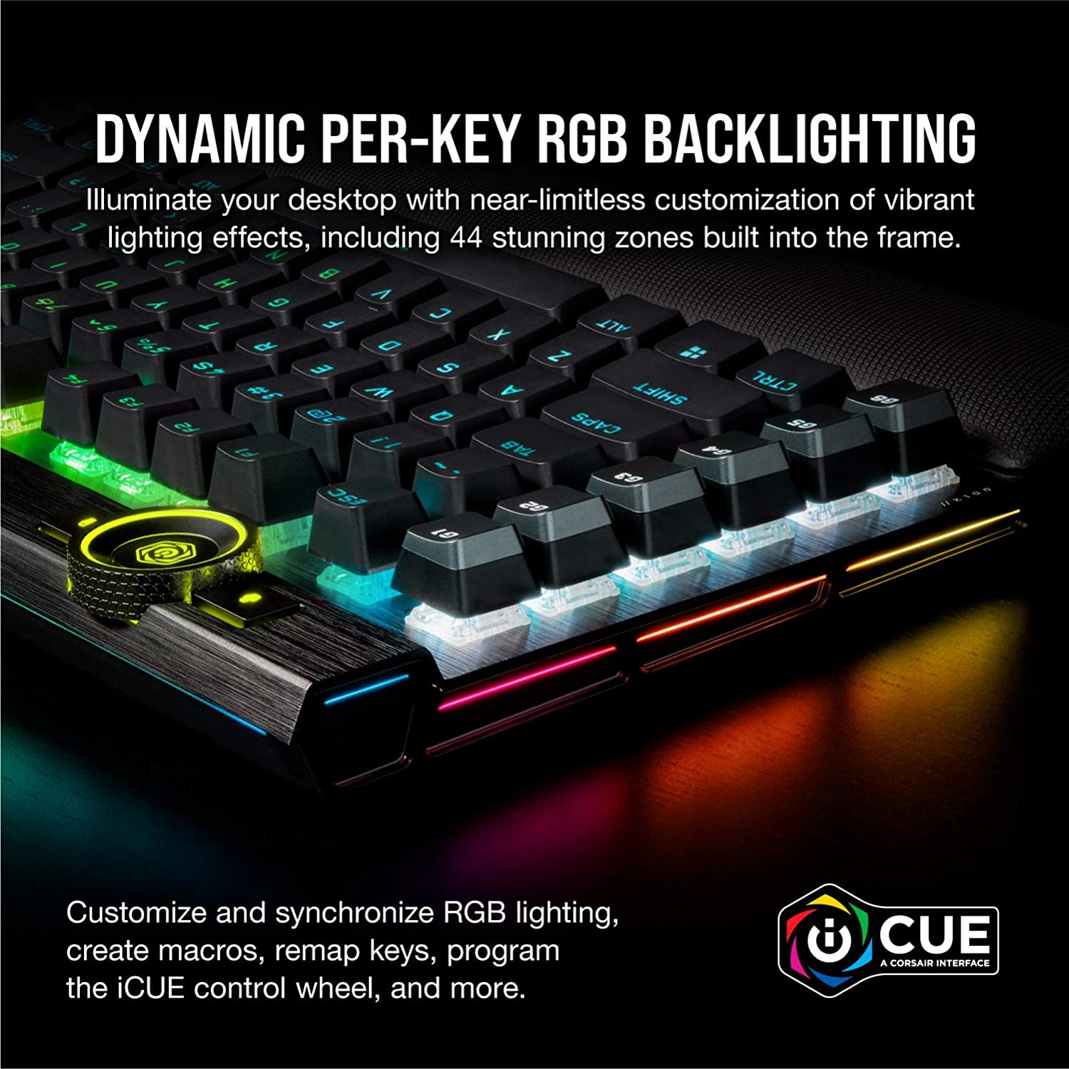 Teclado Gamer Mecánico Corsair K70 Pro TKL Champion Series Negro – imagen 4