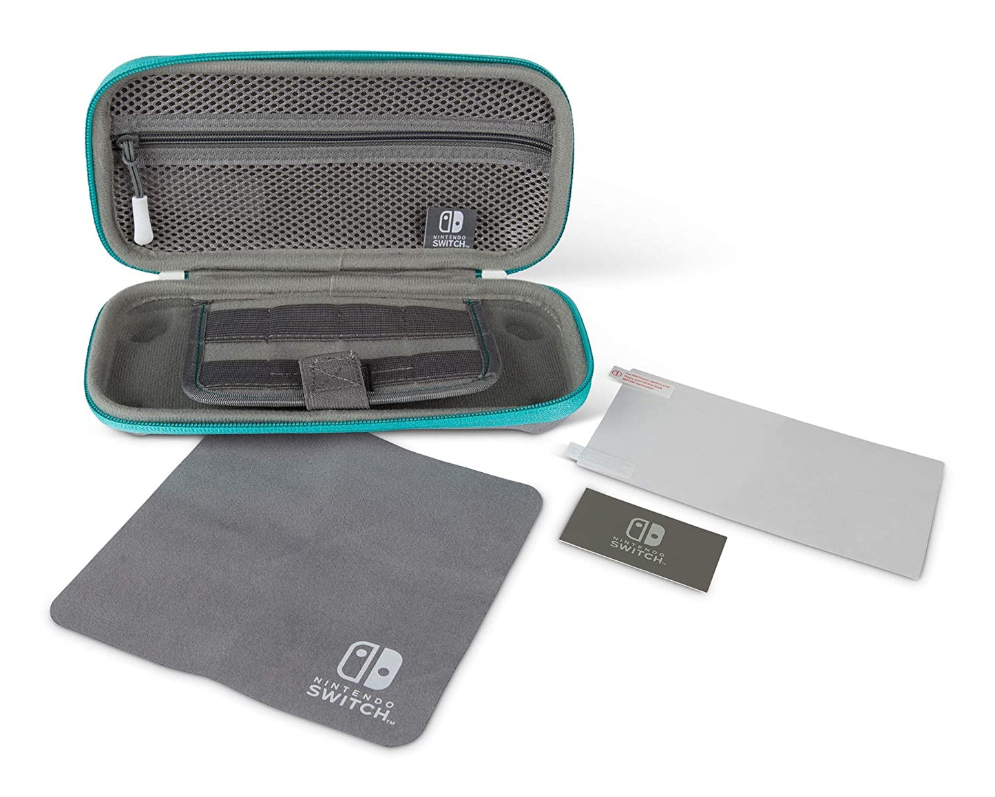 Bolso Protector Powera Nintendo Switch Lite Gris Celeste – imagen 6