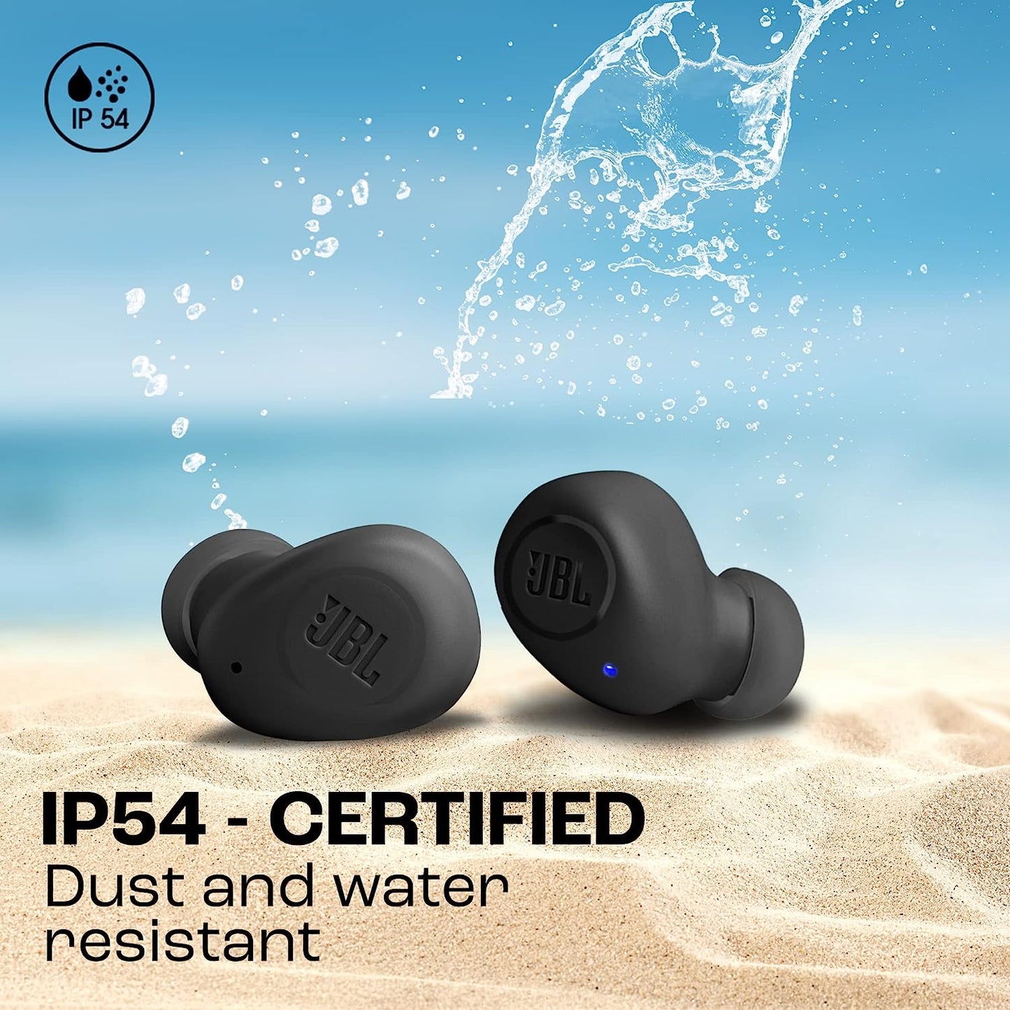 Audífonos Bluetooth Jbl Wave Buds Tws Negro – imagen 2