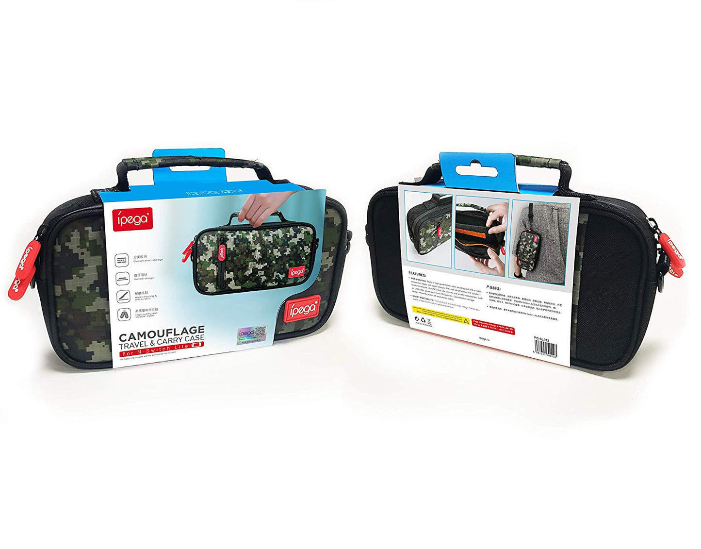 Bolso Protector Ipega Nintendo Switch Lite Camuflage – imagen 2