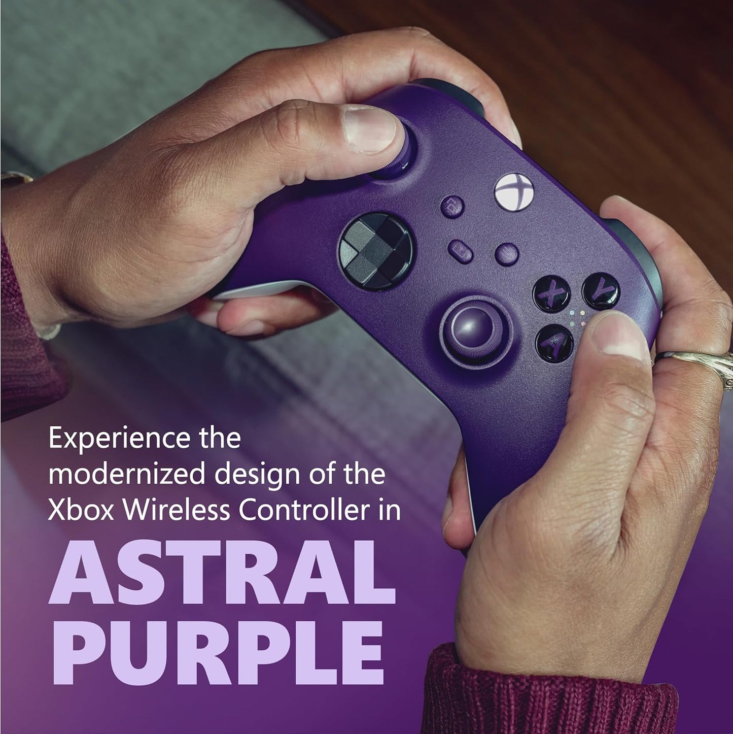 Control inalámbrico Microsoft Xbox Wireless Controller Series X|S Astral – imagen 3
