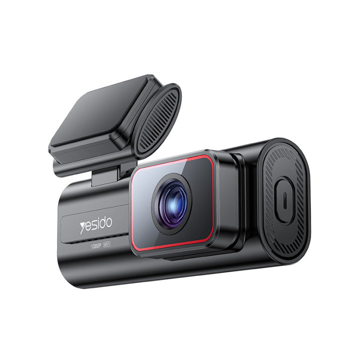 Camara De Auto Yesido Km21 Dual Wifi Dash Cam Full Hd 1080p Negro