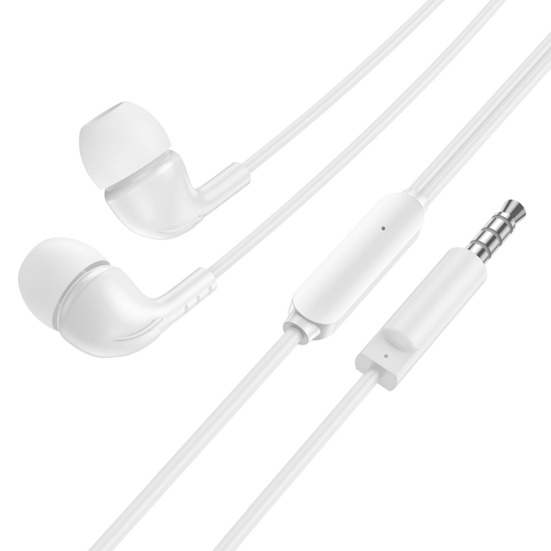 Audífonos In Ear Borofone Bm83 3.5mm Craft Blanco