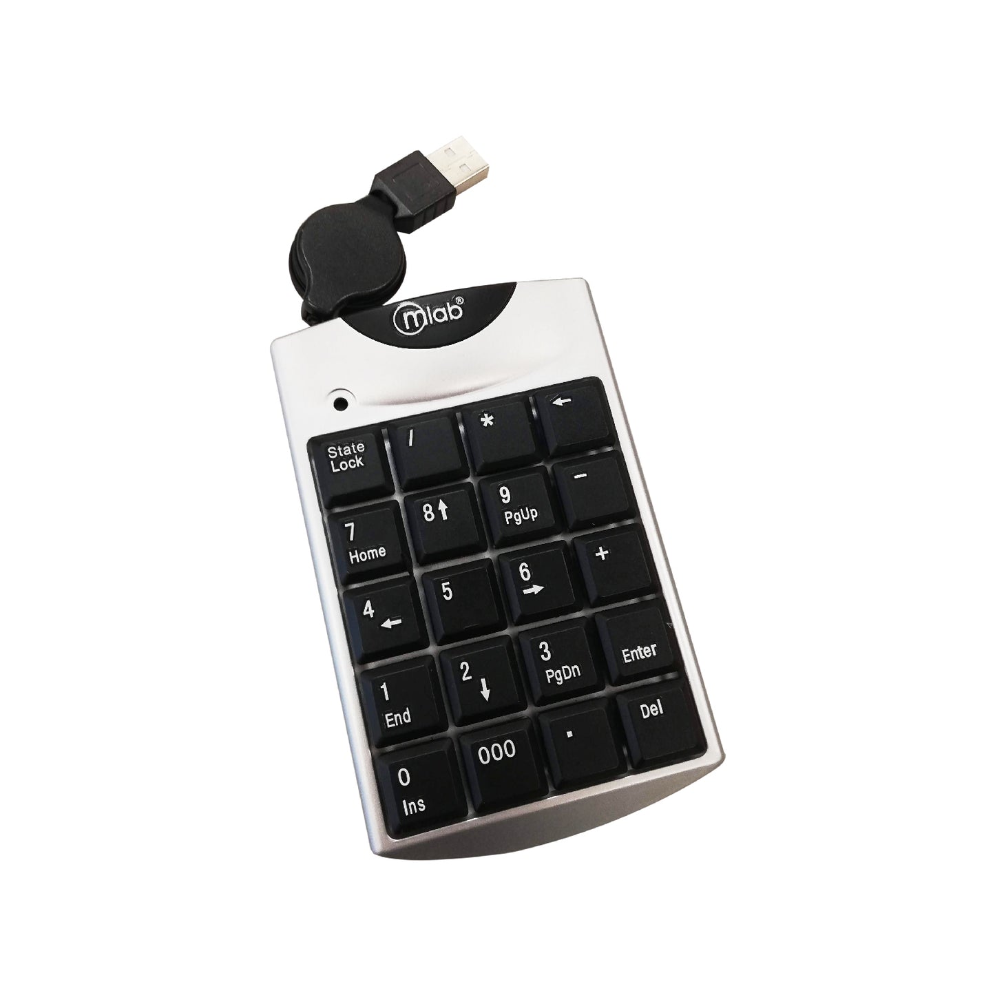 Teclado Numérico Usb Microlab 8339 Negro Gris – imagen 3