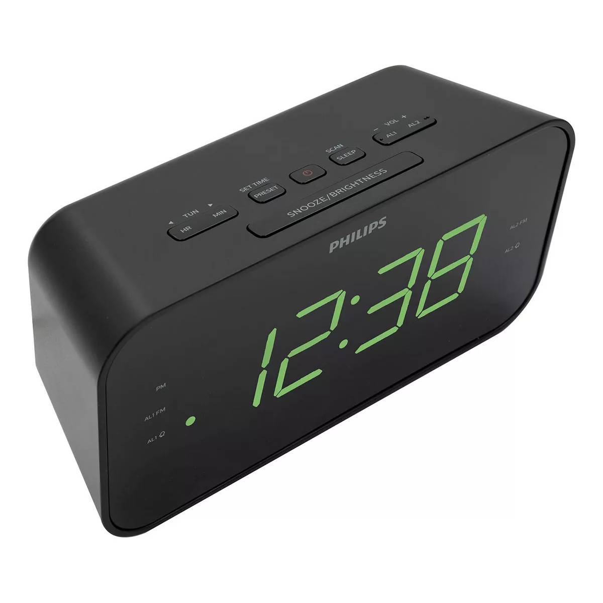 Radio Reloj Despertador Philips Fm TAR3306 Negro – imagen 3