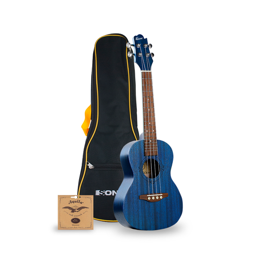 Ukelele Soprano Sonun 21 Con Funda Azul Mod 8405