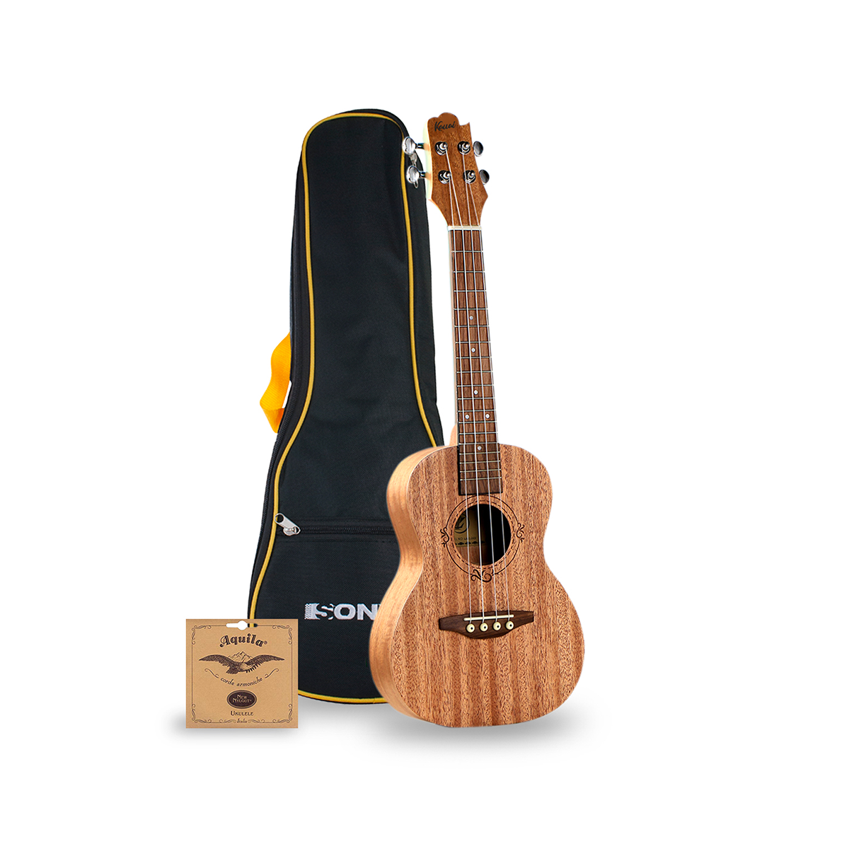 Ukelele Soprano Sonun 21 Con Funda Cafe Mod 8407