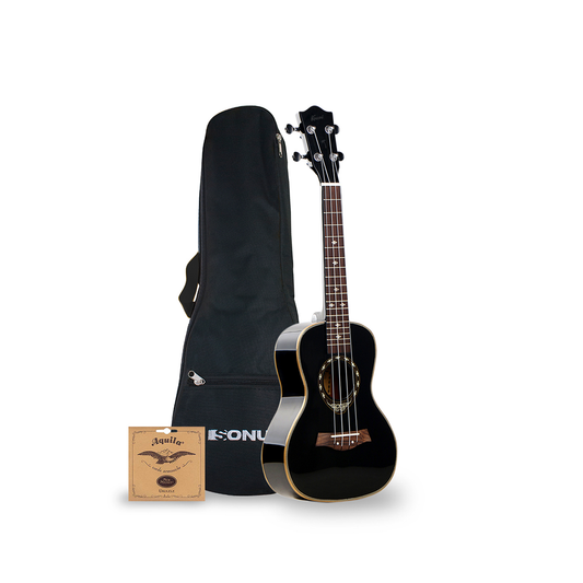 Ukelele Soprano Sonun 21 Con Funda Negro Mod 8417