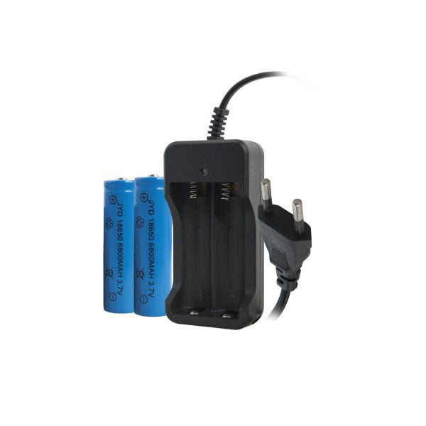 Linterna Tactica Led Luz Blanca Zoom 1200L 8508 Powerlab – imagen 2