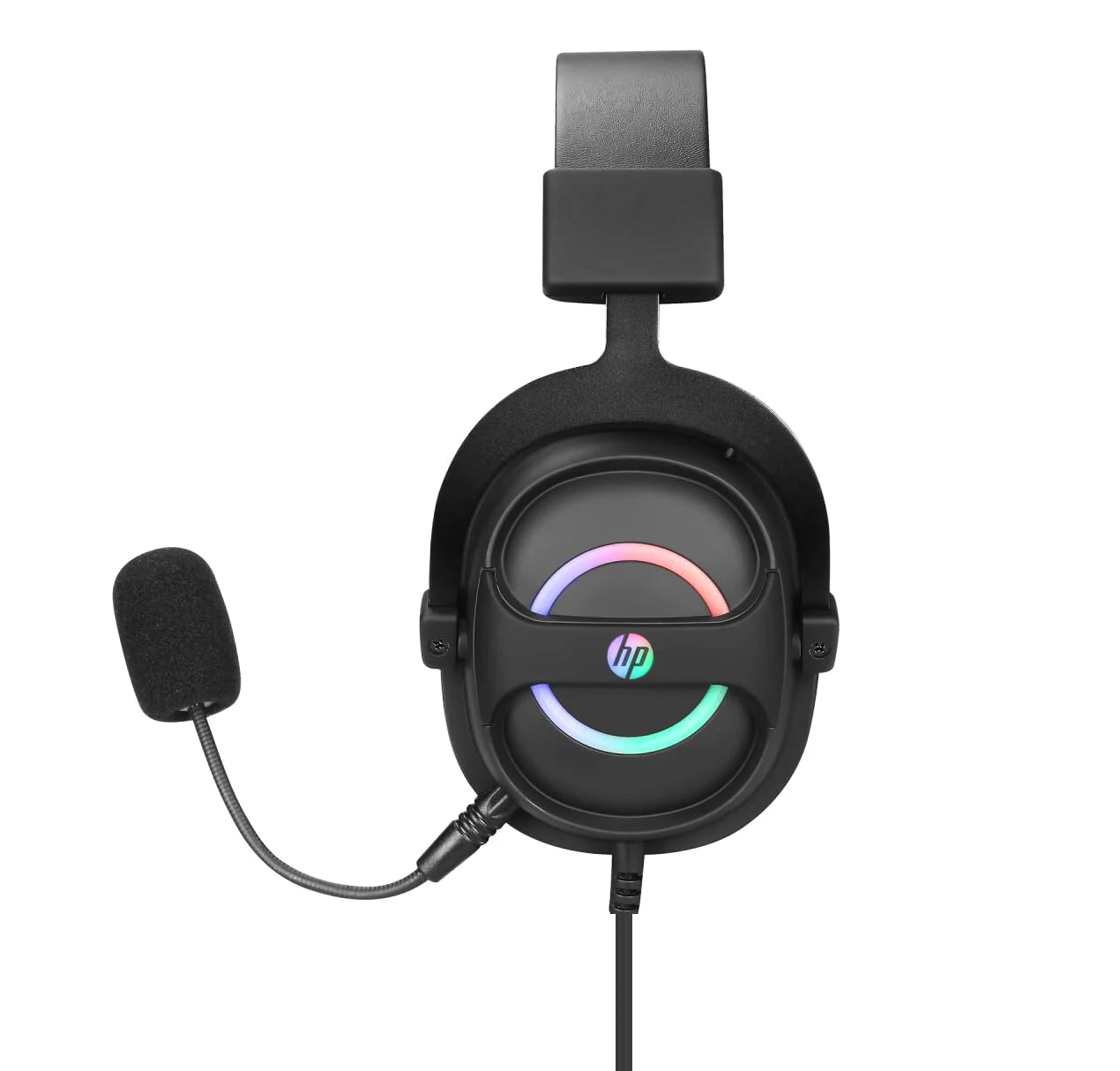 Audifonos Gamer Hp Dhe-8006 Usb Audio 7.1 Rgb Pc Negro – imagen 2