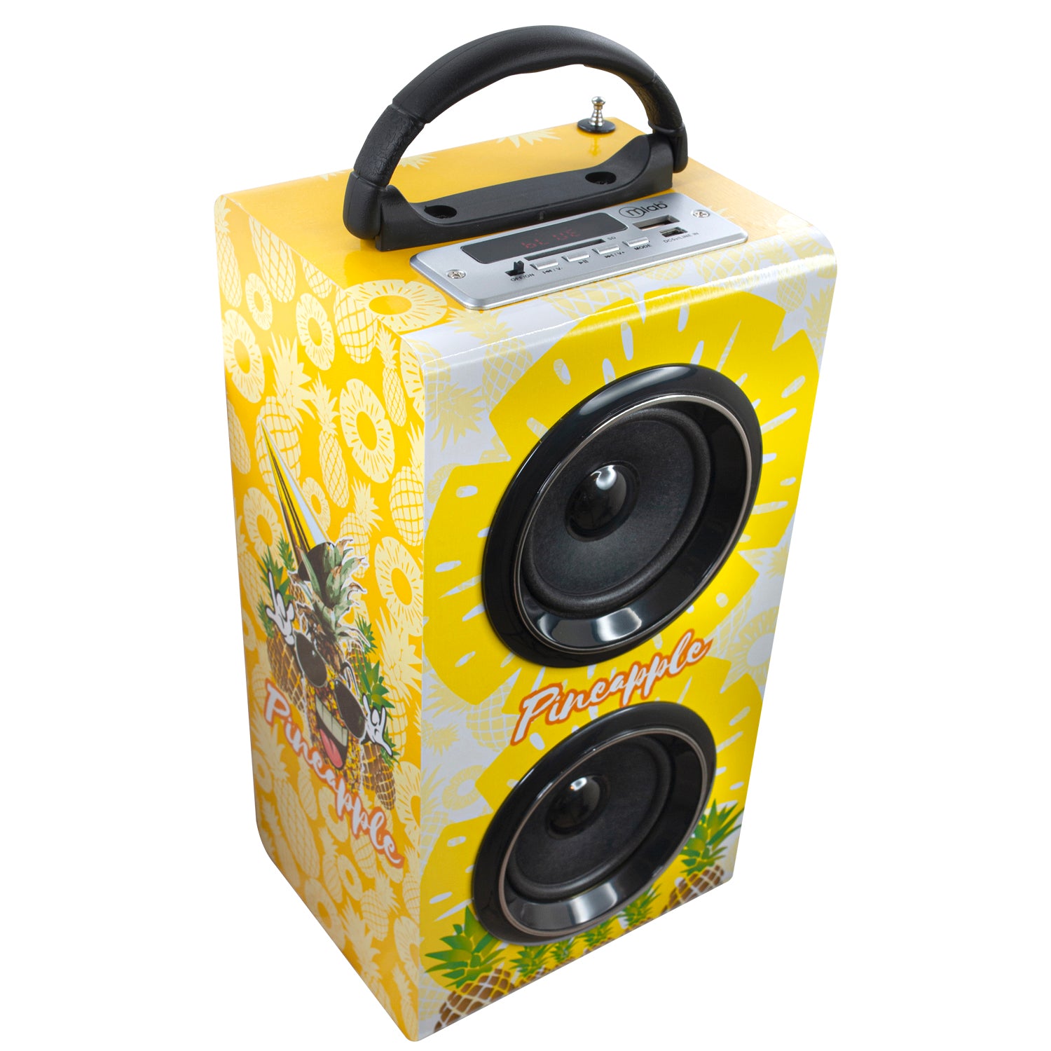 Parlante Bluetooth Microlab Skin Design 20w Piña – imagen 2
