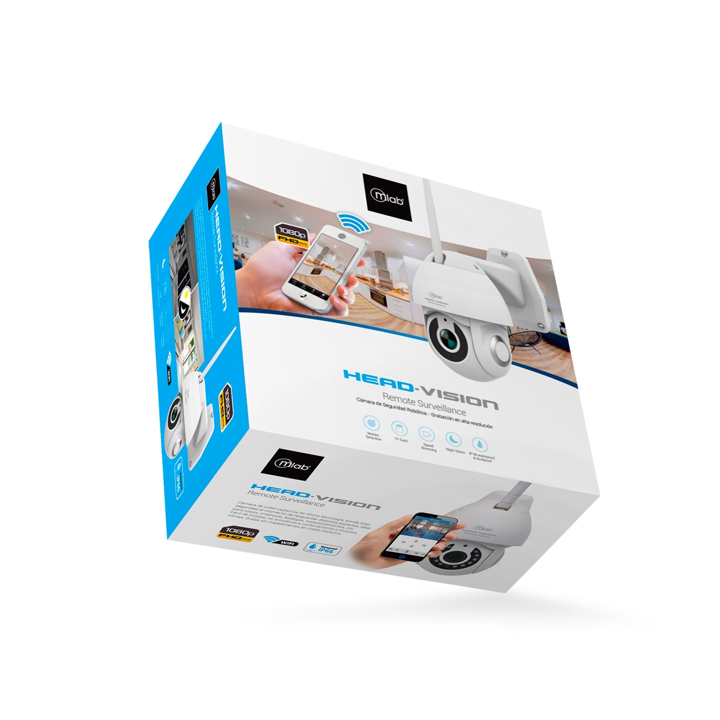 Camara de Seguridad Wifi Head Vision Microlab FHD (8700) – imagen 6