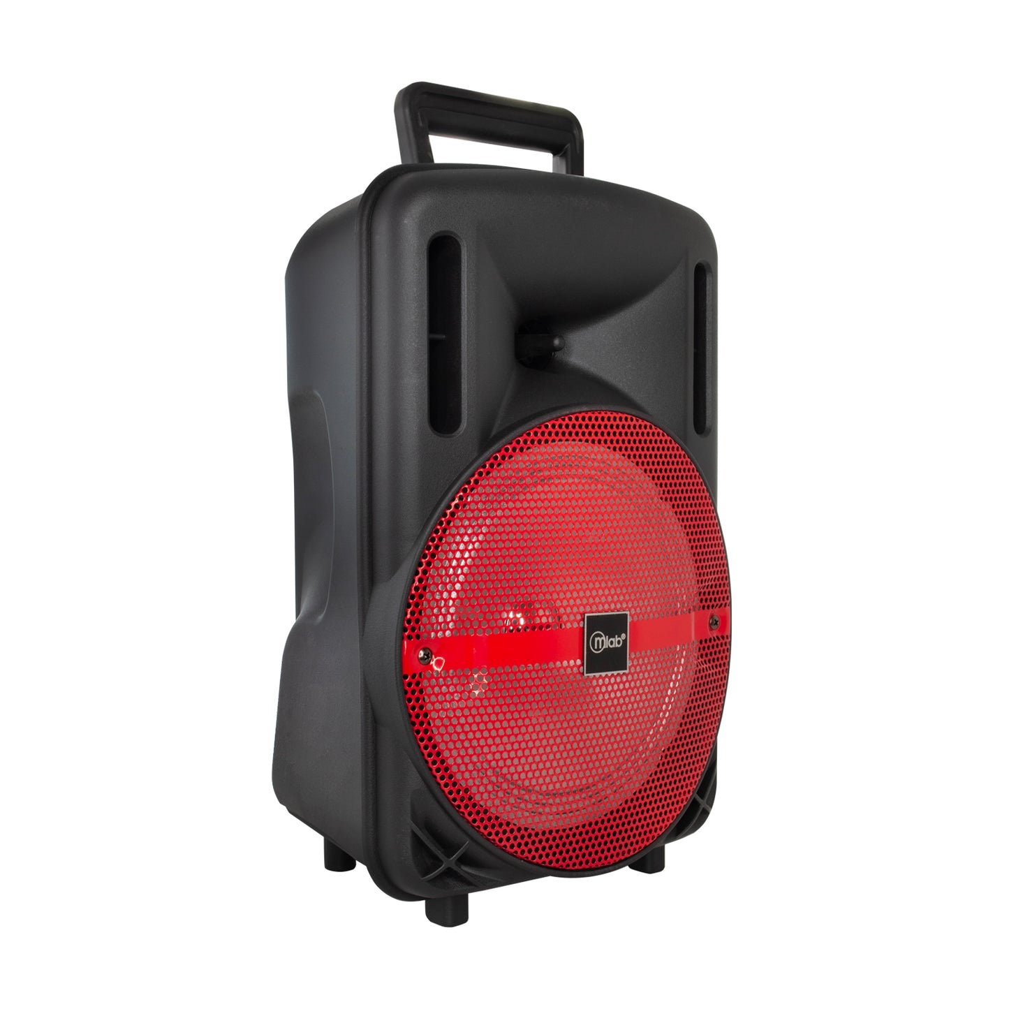 Parlante Bluetooth Karaoke Microlab Street 3 Rojo – imagen 4