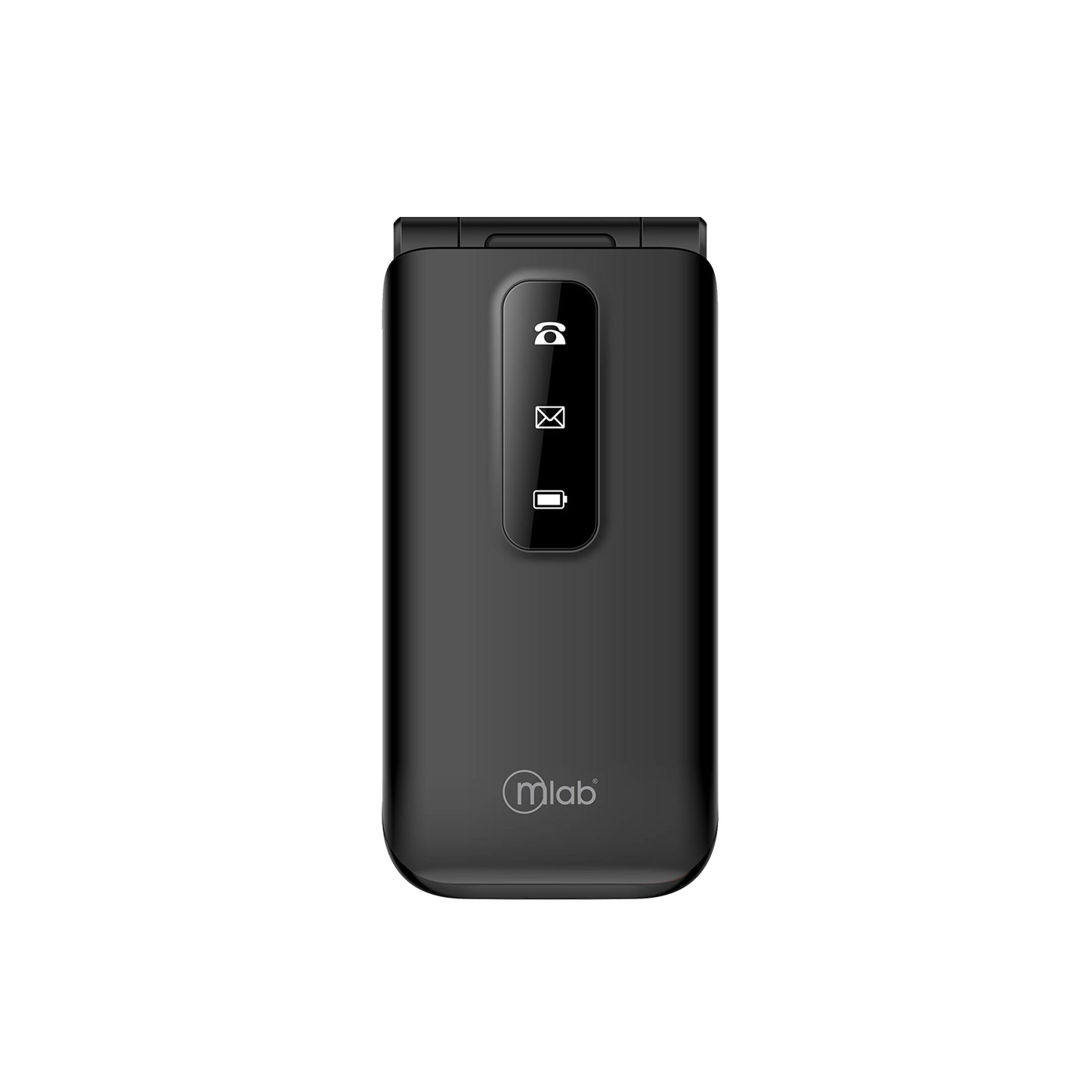 Celular Senior Adulto Mayor Microlab Shell 3G Negro – imagen 4