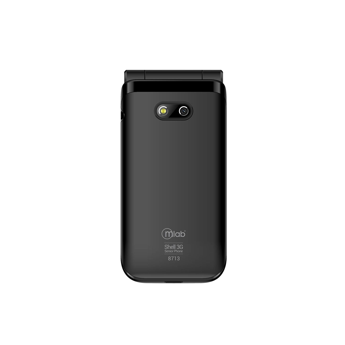 Celular Senior Adulto Mayor Microlab Shell 3G Negro – imagen 3
