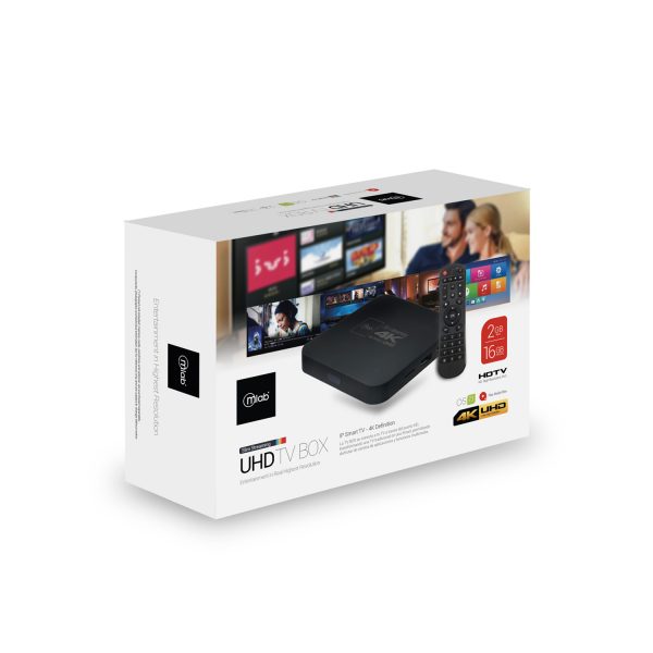 Android Tv Box Ip Smart Tv UHD 4K 2GB 16GB Microlab Negro – imagen 4