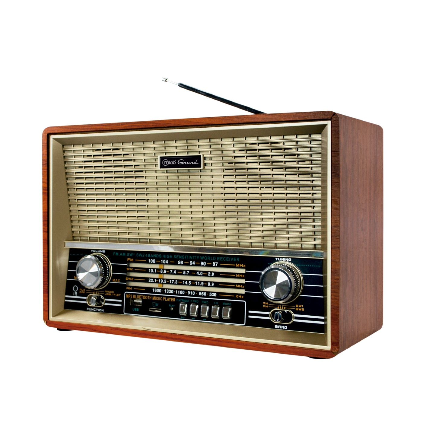 Radio Grund Vintage 1940's - Bluetooth AM/FM/SW