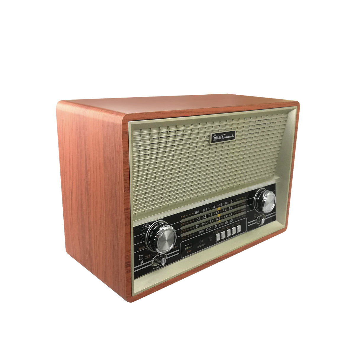 Radio Grund Vintage 1940's - entradas USB y TF
