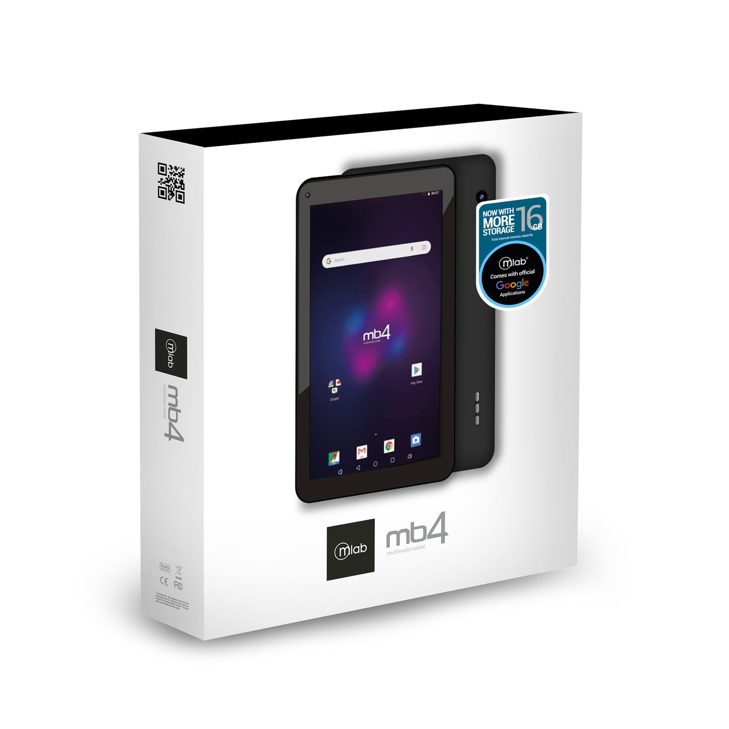 Microlab Tablet 7 Mb4 Quad Core 16 Gb Wifi Negro 8758 – imagen 2