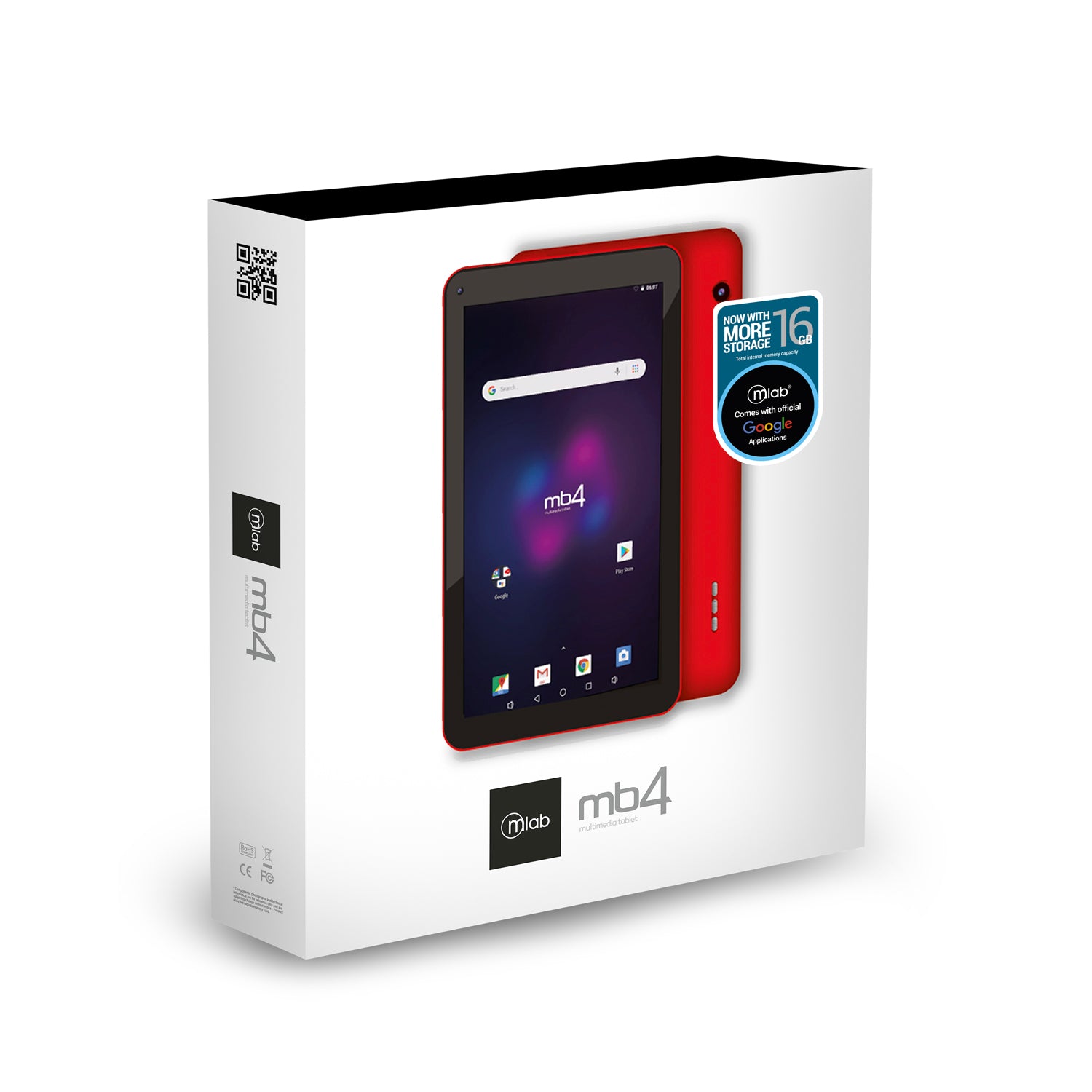 Microlab Tablet 7 Mb4 Quad Core 16 Gb Wifi Rojo 8760 – imagen 3