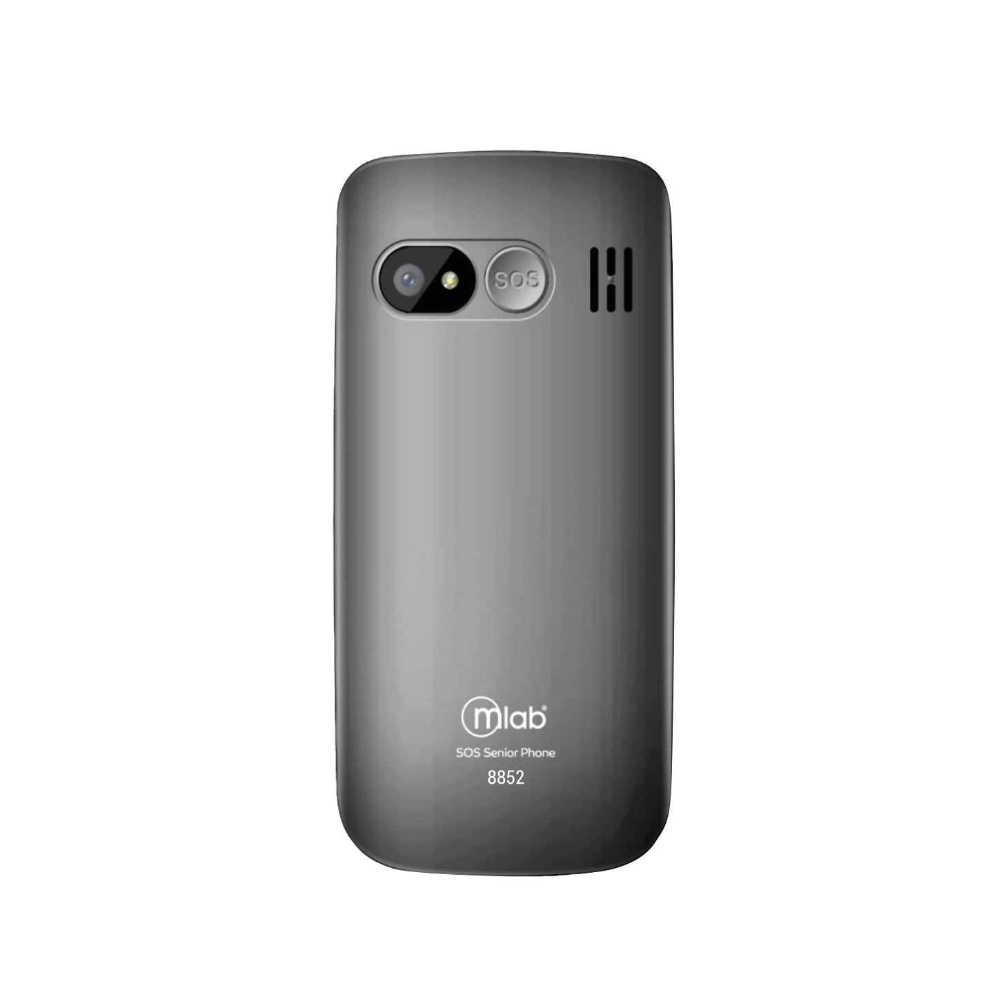 Celular Senior Adulto Mayor Almeja 3G Microlab Negro – imagen 2