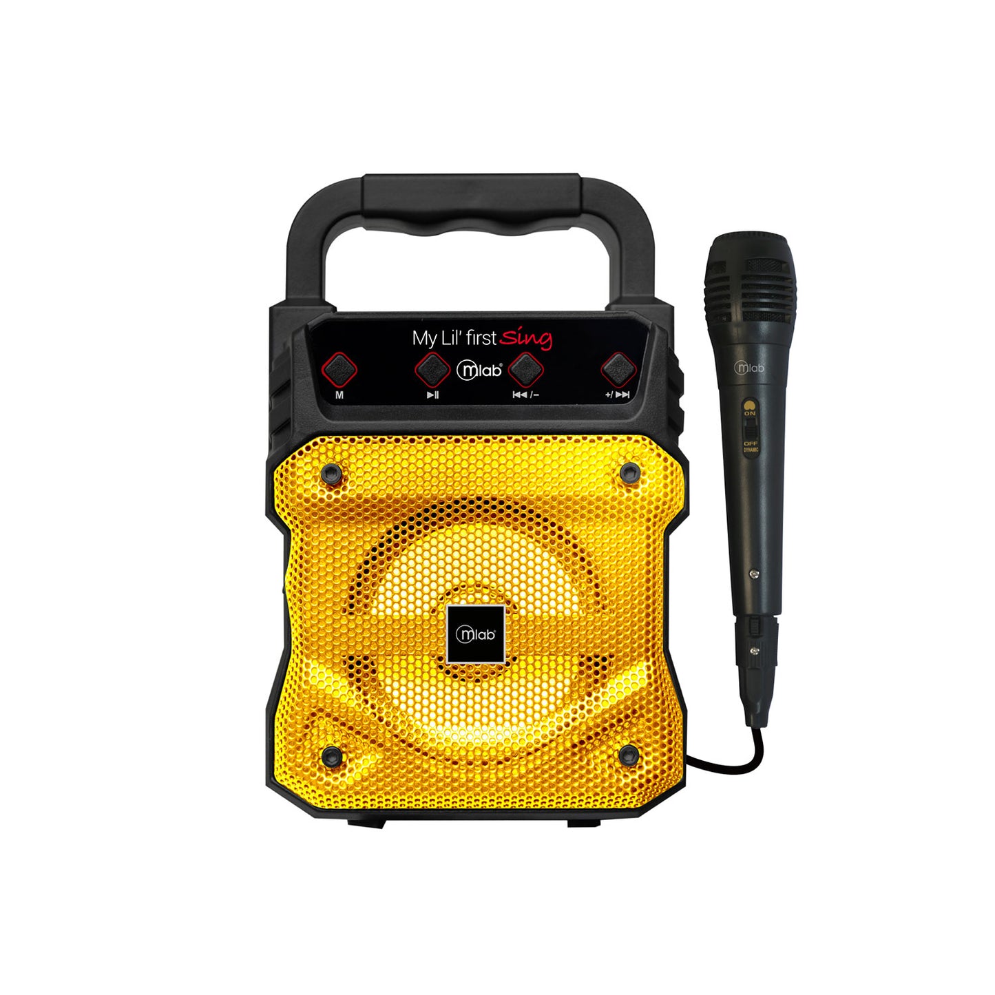 Parlante Bluetooth Microlab Karaoke Lil Tws Amarilla – imagen 2