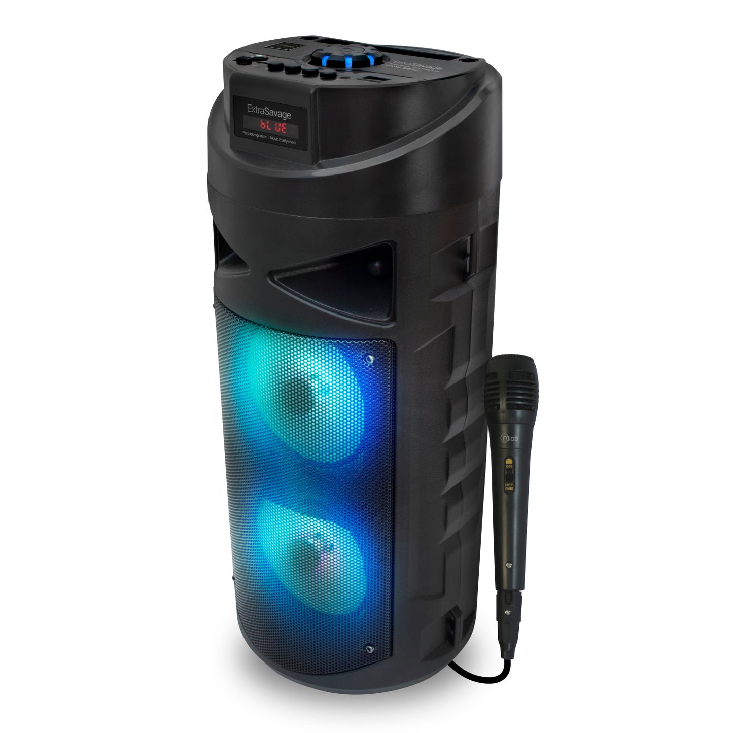 Parlante Bluetooth Karaoke Microlab Extra Savage 2000w Negro – imagen 4