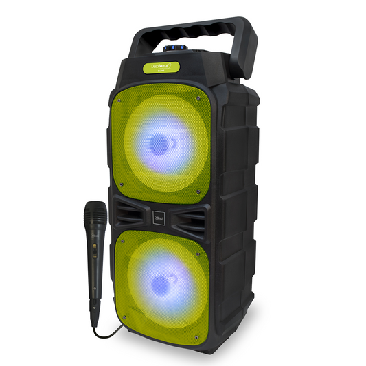 Parlante Bluetooth Karaoke Microlab Deep Bounce 2 Verde