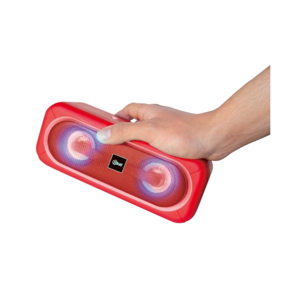 Parlante Bluetooth Microlab Extrem Bass Tws Rojo – imagen 3