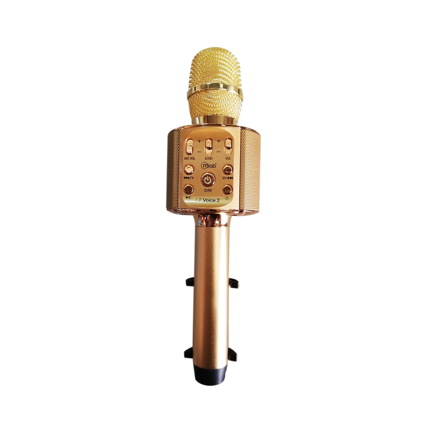 Micrófono Karaoke Bluetooth Lil Voice 2 Dorado