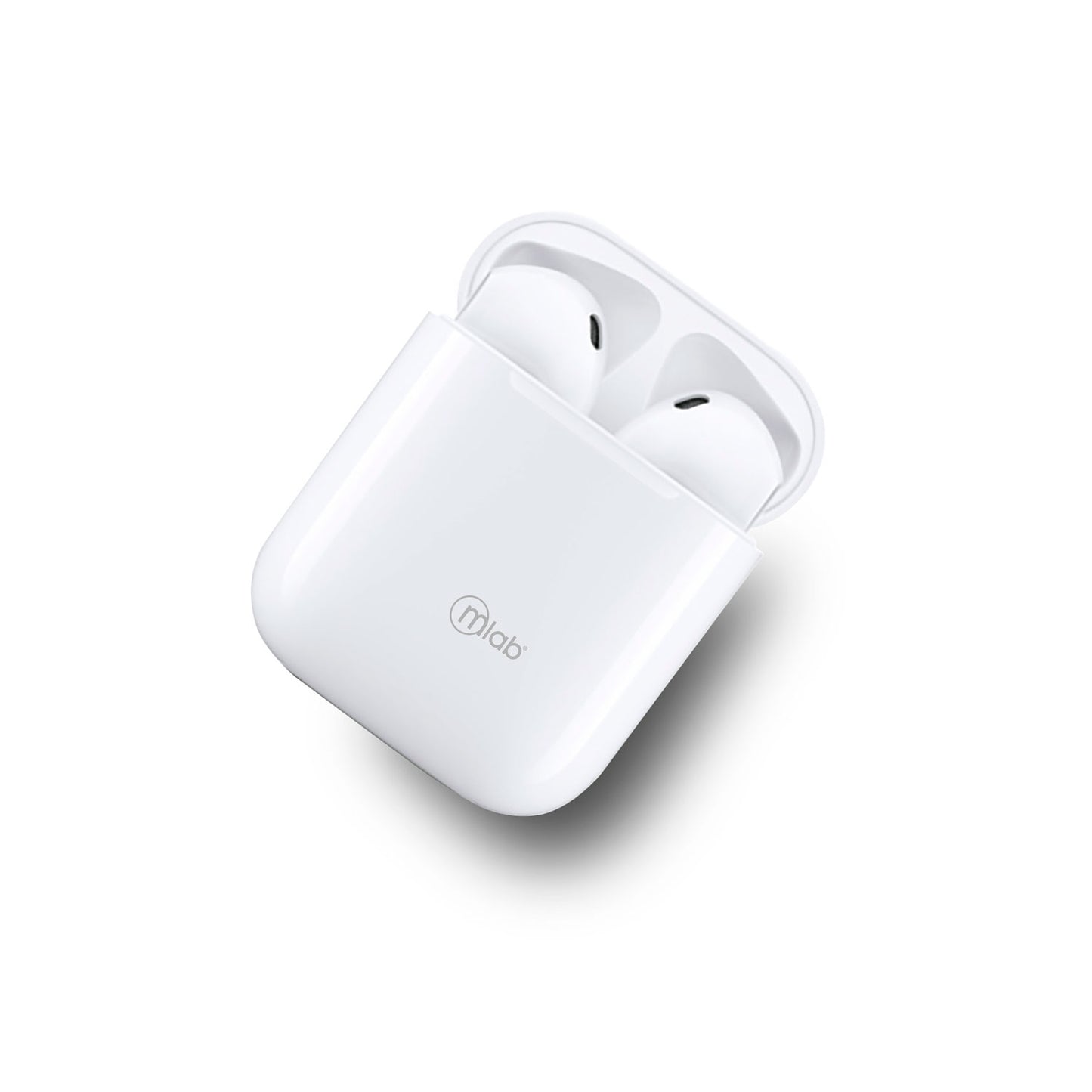 Audifonos Bluetooth Just Fly Touch Microlab Blanco – imagen 2